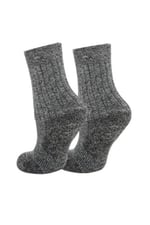 Thermoform Unisex Çocuk Uzun Çorap, Gri, 27 Numara
