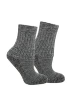 Thermoform Unisex Çocuk Uzun Çorap, Gri, 27 Numara