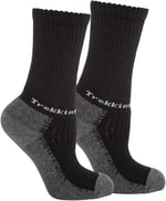Thermoform Unisex Çocuk Uzun Outdoor Çorap, Siyah, 23 Numara