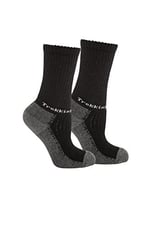 Thermoform Unisex Çocuk Uzun Outdoor Çorap, Siyah, 23 Numara