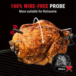 ThermoPro TP863B TempSpike XR 610 Metre Ultra Menzilli Şarjlı ve Çift Problu Kablosuz Profesyonel Barbekü Termometresi