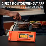 ThermoPro TP962 Twin TempSpike Tam Kablosuz Çift Problu Akıllı Et Termometresi, 150m Menzilli Bluetooth Barbekü ve Fırın Isı Ölçer