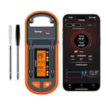 ThermoPro TP972 Twin TempSpike Plus Mobil Uygulama ve Ekran Kontrollü, 182m Menzilli Çift Problu Tam Kablosuz Profesyonel Et Termometresi