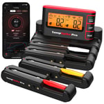 ThermoPro TP980 TempSpike Pro Wi-Fi ve Mobil Uygulama Destekli, Sınırsız Menzilli 4 Problu Dokunmatik Akıllı Barbekü İstasyonu