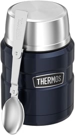 Thermos SK3000 Stainless King Yemek Termosu 0.47 lt Gece Mavisi Çelik Termos