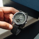 Thomas Earnshaw Deri Kayışlı Erkek 42mm Marylebone Otomatik Saat ES-8177