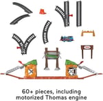 THOMAS & FRIENDS Fisher-Price ve Arkadaşları Yürüyen Köprü Tren Seti, Okul Öncesi Çağdaki Çocuklar İçin Motorlu Tren İçeren Oyun Seti GHK84