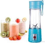 Ticaret Mini Taşınabilir Cep Bardak Blender Meyve Suyu Sıkma Kupası 380ml yeşil