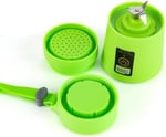 Ticaret Mini Taşınabilir Cep Bardak Blender Meyve Suyu Sıkma Kupası 380ml yeşil