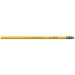 Ticonderoga Ahşap Kasalı Kalemler, Bilenmemiş, 2 HB Yumuşak, Sarı, 72 Adet