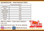 Tijda Ham Kakao Toz Glutensiz,Vegan 500 Gr