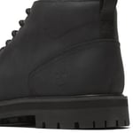 Tımberland Britton Road Mid Lace Up Waterproof Chuk Erkek Günlük Bot TB0A69TWW021 Siyah