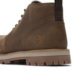 Tımberland Britton Road Mid Lace Up Waterproof Chuk Erkek Günlük Bot TB0A69TWEM61 Kahverengi