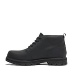 Tımberland Britton Road Mid Lace Up Waterproof Chuk Erkek Günlük Bot TB0A69TWW021 Siyah