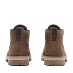 Tımberland Britton Road Mid Lace Up Waterproof Chuk Erkek Günlük Bot TB0A69TWEM61 Kahverengi