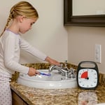 Time Timer PLUS 60 Dakika Görsel Analog Zamanlayıcı (Kömür); İsteğe Bağlı Uyarı (Ses Kontrolü Kadranı); Sessiz Çalışma (Tik Tak Yok); Zaman Yönetimi Aracı