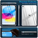 TiMOVO Clear Case for iPad (A16) 11th Generation 11 Inch 2025, iPad 10th Generation Case 10.9 Inch 2022, Slim & Lightweight Soft TPU Transparent Back Protective Cover, Clear
