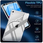 TiMOVO Clear Case for iPad (A16) 11th Generation 11 Inch 2025, iPad 10th Generation Case 10.9 Inch 2022, Slim & Lightweight Soft TPU Transparent Back Protective Cover, Clear