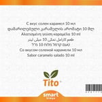 Tito Tuzlu Karamel Aroması 10 Ml