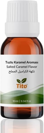 Tito Tuzlu Karamel Aroması 10 Ml