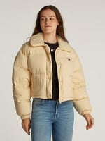 TJW CRP BADGE COLLAR DOWN PUFFER Ceket Kadın