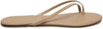 Tkees Tk-3001Z Parmak Arali Krem Kadın Terlik