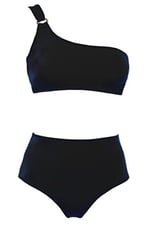 TOKALI BİKİNİ ÜST YÜKSEK BEL ALT BIKINI TAKIM DB200564BT