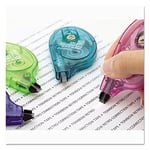 Tombow 68723 MONO Retro Düzeltme Bandı, Çeşitli Renkler, 10'lu Paket. Anında Düzeltmeler için Kullanımı Kolay Aplikatör