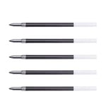 Tombow BR-SF tükenmez kalem içi, Reporter için, 4 compact/Airpress kalem, 5'li paket (siyah)