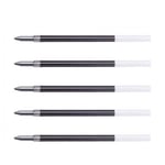 Tombow BR-SF tükenmez kalem içi, Reporter için, 4 compact/Airpress kalem, 5'li paket (siyah)