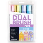 Tombow Dual Brush Pen Set - Pastel Tones