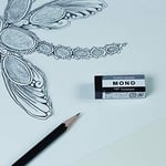 Tombow Mono Silgi, 17X11X43Mm, Siyah