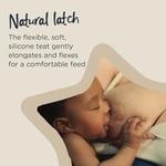 Tommee Tippee Closer to Nature Easi-Vent içecek süpürgesi, yavaş gıda akışı, 0 aydan itibaren, 2'li set