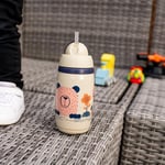 Tommee Tippee Isı Yalıtımlı Pipetli Bardak 266 ml - Pembe