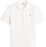 Tommy Hilfiger 1/4 Zip Küresel Polo - Bedenler: XXS, XS, S, M, L