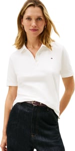 Tommy Hilfiger 1/4 Zip Küresel Polo - Bedenler: XXS, XS, S, M, L