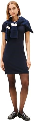 Tommy Hilfiger 1985 SLIM PIQUE POLO DRESS SS Elbise Kadın