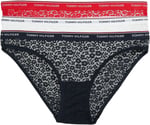 Tommy Hilfiger 3 PACK BIKINI LACE (EXT SIZES) Kadın İç Çamaşırı Kadın