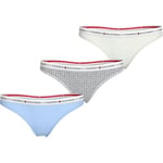 Tommy Hilfiger 3 PACK THONG (EXT. SIZES) Kadın İç Çamaşırı Kadın