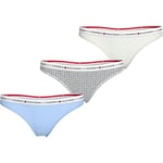 Tommy Hilfiger 3 PACK THONG (EXT. SIZES) Kadın İç Çamaşırı Kadın