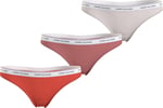 Tommy Hilfiger 3 PACK THONG (EXT SIZES) İç Giyim Kadın