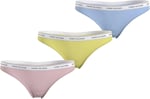Tommy Hilfiger 3 PACK THONG (EXT SIZES) İç Giyim Kadın