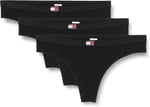 Tommy Hilfiger 3Lü Paket Classic Thong (Ext Sizes) Kadın Iç Giyim