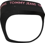 Tommy Hilfiger 3Lü Paket High Rise Thong Kadın Iç Giyim, Mor, Xs