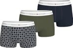 Tommy Hilfiger 3P TRUNK PRINT İç Giyim Erkek
