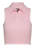 Tommy Hilfiger Adaptive TJW CRP GMD RIB SL POLO Polo Tişört Kadın