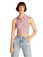 Tommy Hilfiger Adaptive TJW CRP GMD RIB SL POLO Polo Tişört Kadın