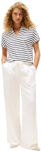 Tommy Hilfiger Bayan Lyocell Tipping Open Ss Polo Ww0ww46512 S/S Polo Tişört (1'li Paket)