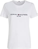 Tommy Hilfiger Bayan Th Ess Hilfiger C-nk Reg Tee Ss Bebek ve Küçük Çocuk Tank-Top