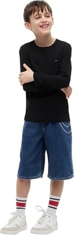 Tommy Hilfiger BOYS BASIC CN KNIT L/S T-shirt Erkek çocuk